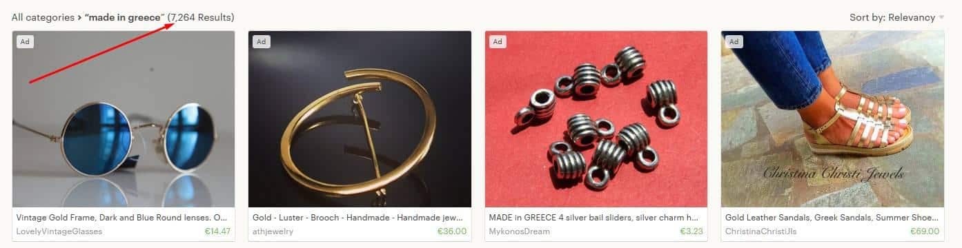 ETSY MADE IN GREECE